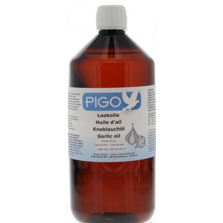 Huile d'ail 1L - Pigo pigeons à 22,90 € - Pigo - 25008 - Complément Alimentaire