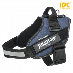 Harnais Power Julius-K9 L 63-85cm/50mm Bleu Jean - Julius - 54,95 € - Trixie - 5999053670436 - Ornibird SRL