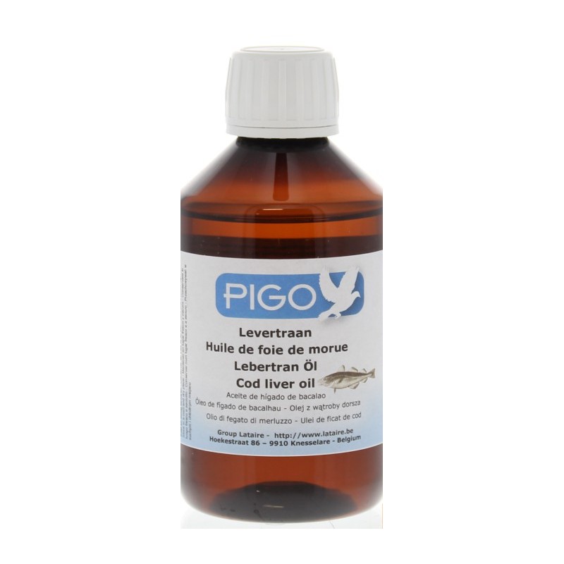 Cod liver oil 250ml - Pigo pigeons 25003 Pigo 8,70 € Ornibird