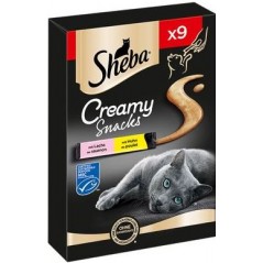 Creamy Snacks Au Saumon et Poulet 9x - Sheba 462579 Sheba 6,60 € Ornibird