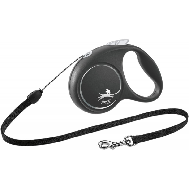 Black Design Laisse corde Noir XS/3m - Flexi 12241 Trixie 12,00 € Ornibird