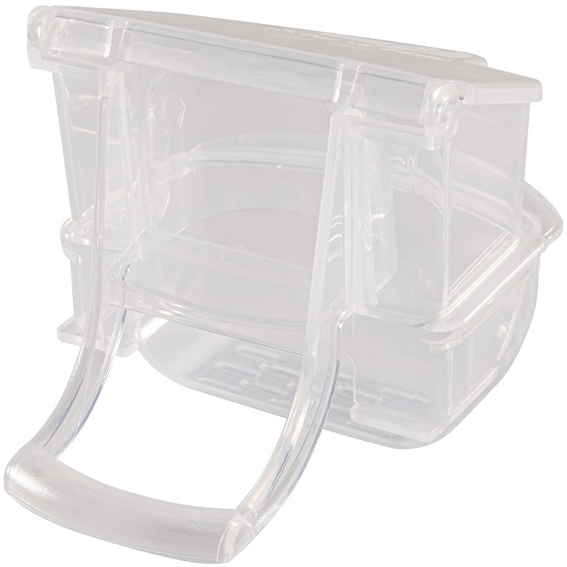Mangeoire Refill anti-gaspillage avec tiroir transparent - 2G-R Mangeoire Refill anti-gaspillage avec tiroir transparent - 2G-R