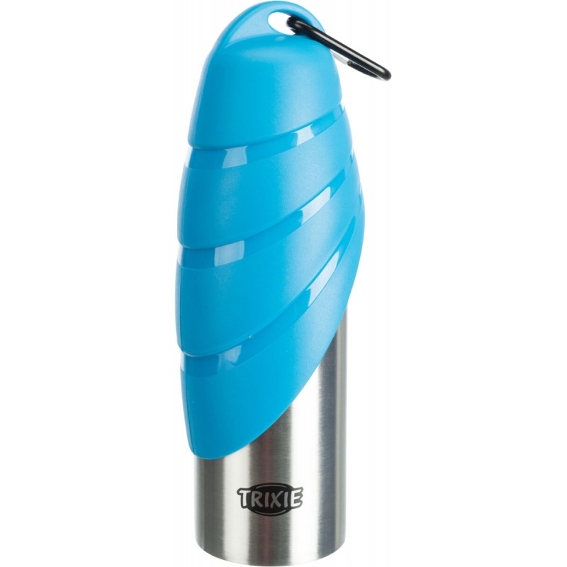 Gourde avec gamelle 0,75L - Trixie Gourde avec gamelle 0,75L - Trixie