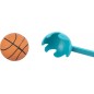 Balle catapulte 50cm Pétrole/Orange - Trixie Balle catapulte 50cm Pétrole/Orange - Trixie