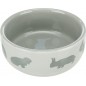 Gamelle en céramique Lapins 250ml/11cm - Trixie Gamelle en céramique Lapins 250ml/11cm - Trixie