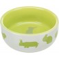 Gamelle en céramique Lapins 250ml/11cm - Trixie Gamelle en céramique Lapins 250ml/11cm - Trixie