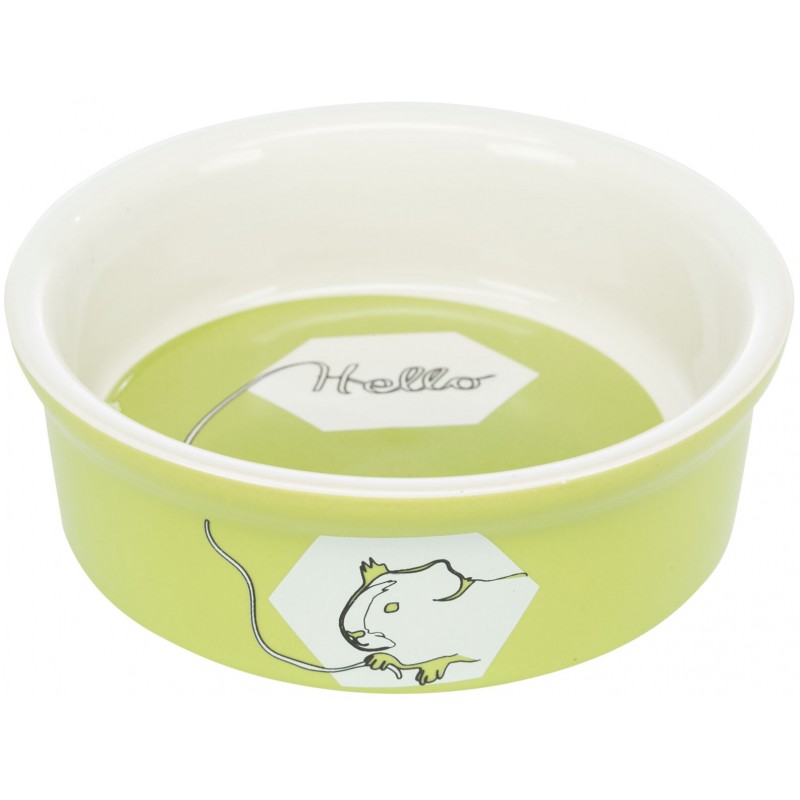 Gamelle en céramique Cochons d'inde 240ml/12cm - Trixie Gamelle en céramique Cochons d'inde 240ml/12cm - Trixie