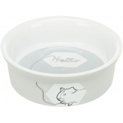 Gamelle en céramique Cochons d'inde 240ml/12cm - Trixie à 4,95 € - Trixie - 60735 - Mangeoires