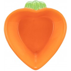Gamelle en céramique Carotte 180ml/12x11cm - Trixie à 3,95 € - Trixie - 60756 - Mangeoires