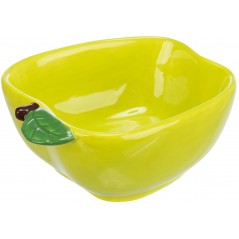 Gamelle en céramique Pomme 180ml/12x11cm - Trixie à 3,95 € - Trixie - 60757 - Mangeoires