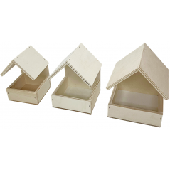 Chapelle en bois grand - 5,85 € - Ost-Belgium - 1579204264512 - Ornibird SRL