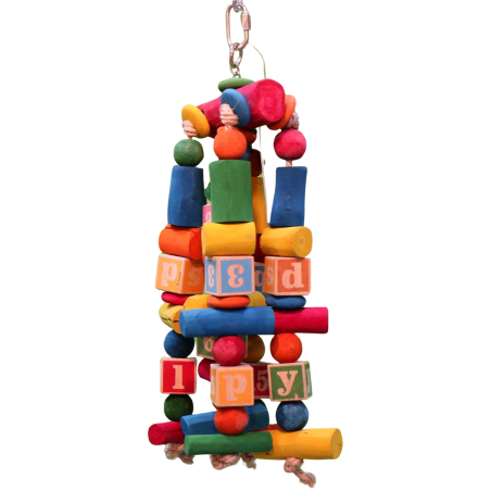 Lucky 12x9x38cm - Parrots & Toys à 18,95 € - Vogelhof - Parrots & Toys - jt017 - Jouets