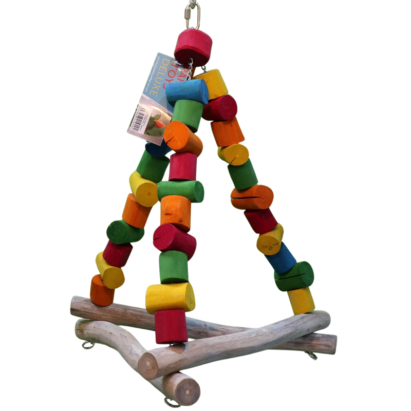 Perchoir Triangulaire Large 75x55x55xcm - Parrots & Toys Perchoir Triangulaire Large 75x55x55xcm - Parrots & Toys