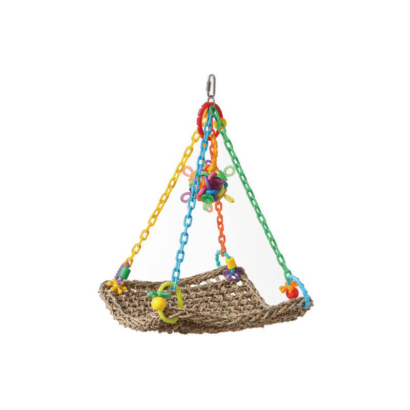 Jouets pour oiseaux hamac large
