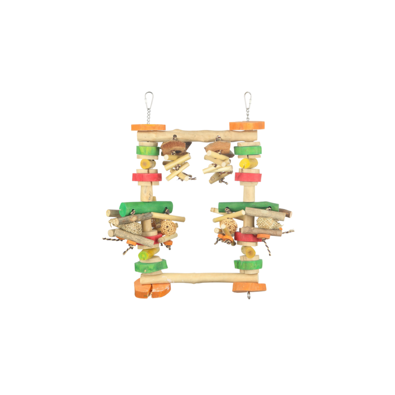 Jouets pour oiseaux java balançoire Large