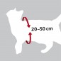 Harnais pour voiture Chat 20–50 cm/15 mm Rouge - Trixie Harnais pour voiture Chat 20–50 cm/15 mm Rouge - Trixie