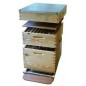 Ruche Dadant-blatt simple parois 10 cadres avec toit en bois et plateau varroa - Bijenhof