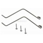 Crochet inox reliant les corps 30pc/90 visses inox - Bijenhof Crochet inox reliant les corps 30pc/90 visses inox - Bijenhof