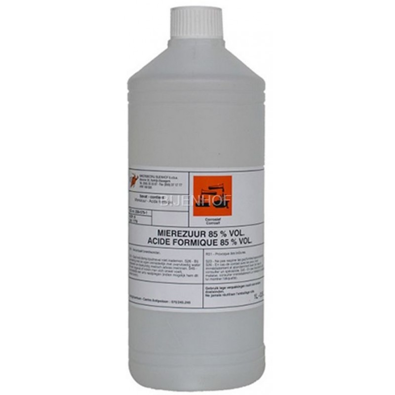 Acide formique 85 pourcent 1L - Bijenhof