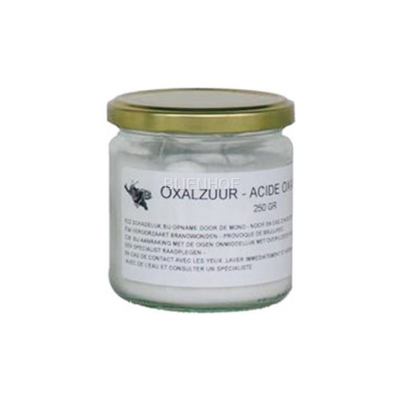 Acide oxalique 250gr - Bijenhof Acide oxalique 250gr - Bijenhof