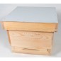 Mini plus en bois complète avec des cadres en bois - Bijenhof