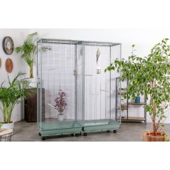 Voliere Neo Life Connect XL Verte - Zolux - 234,95 € -  - 7326200090 - Ornibird SRL