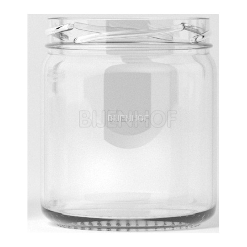 Pot droit 63-212ml/250gr sans couvercle par 20 - Bijenhof Pot droit 63-212ml/250gr sans couvercle par 20 - Bijenhof