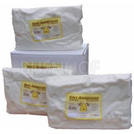 Pâte saint ambroise 5x2,5kg - Bijenhof à 22,65 € - Bijenhof - 92109 - Récolter les abeilles