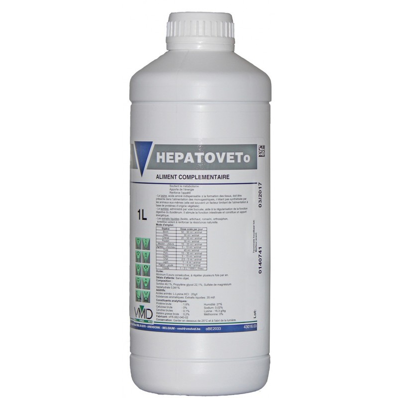 Hepatoveto (résistance et énergie) 1L - VMD Hepatoveto (résistance et énergie) 1L - VMD