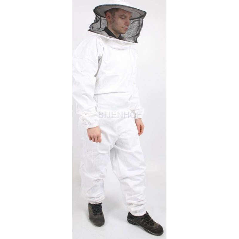Combinaison avec chapeau rond double cotton Small - Bijenhof