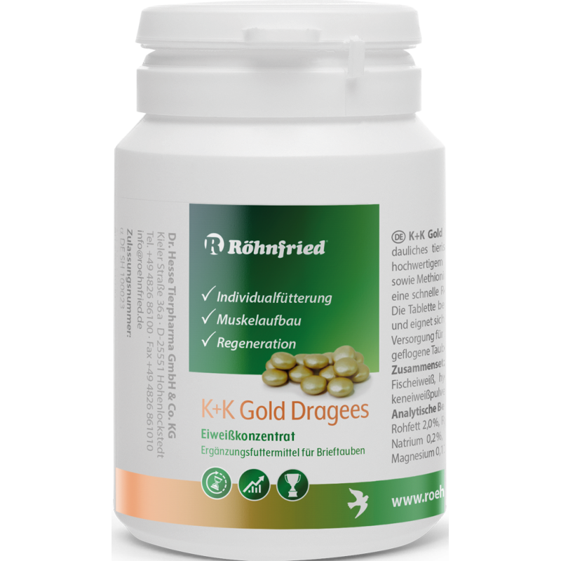 K+K Gold Dragées 100tabs - Röhnfried K+K Gold Dragées 100tabs - Röhnfried