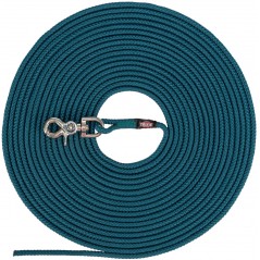 Laisse de suivi, ronde S-M 5m/6mm Pétrole - Trixie - 6,00 € - Trixie - 4053032674387 - Ornibird SRL