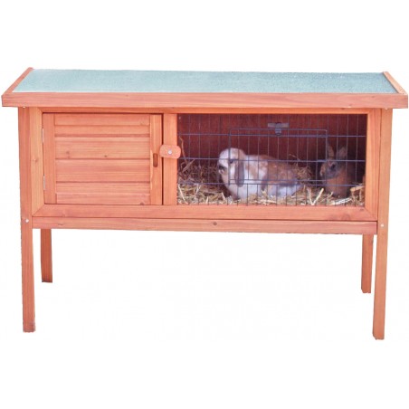 Kit de construction clapier à lapin avec tiroir, marron 91x45x70cm - Gebr. de Boon à 99,95 € - Gebr. de Boon - 0204720 - Cage...