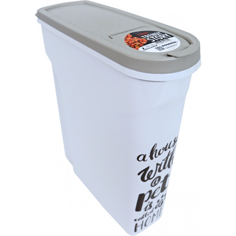 Boîte de rangement en plastique Moderna Trendy Story 5L 'Pet Wisdom' - Gebr. de Boon