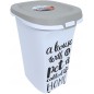 Boîte de rangement en plastique Moderna Trendy Story 20L 'Pet Wisdom' - Gebr. de Boon - Gebr. de Boon Boîte de rangement en plastique Moderna Trendy Story 20L 'Pet Wisdom' - Gebr. de Boon - Gebr. de Boon