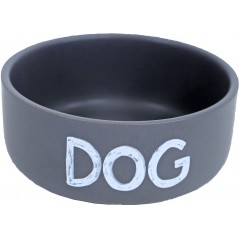 Gamelle pierre DOG gris mat 19cm - Gebr. de Boon - 18,95 € - Gebr. de Boon - 8712901077624 - Ornibird SRL