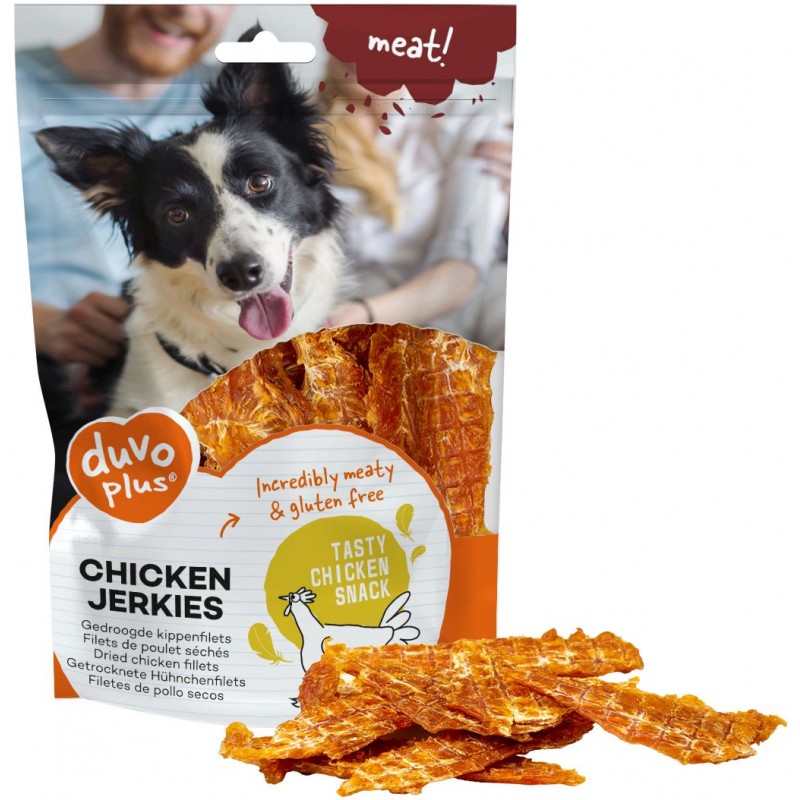 Jerkies de poulet 100gr - Duvo+