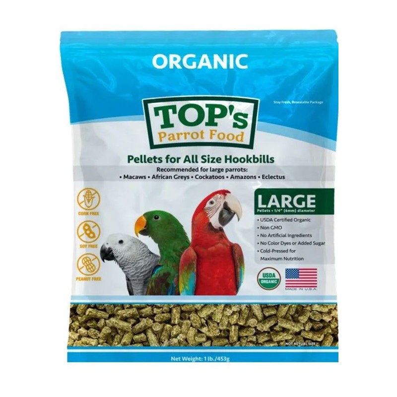 Granulés pour perroquet 1,81kg - Top's Parrot Granulés pour perroquet 1,81kg - Top's Parrot