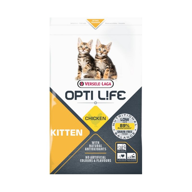 Cat Kitten Chicken 2,5kg - Opti Life Cat Kitten Chicken 2,5kg - Opti Life