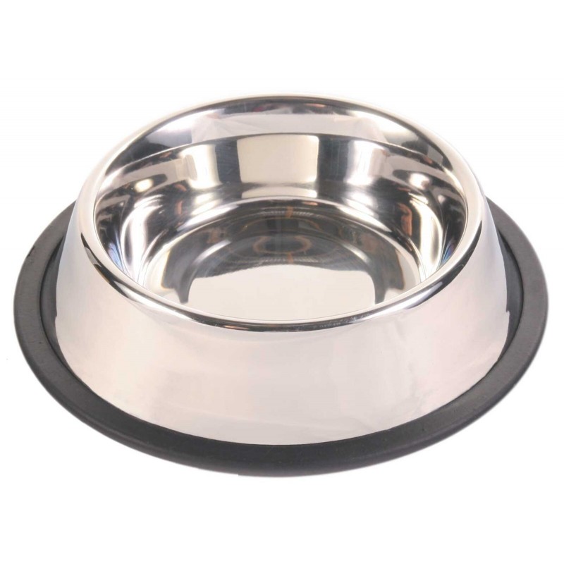 Gamelle en acier inox 1,75L/30cm - Trixie Gamelle en acier inox 1,75L/30cm - Trixie