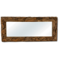 Miroir En Bois Teck Rectangulaire 80x7x180cm - Giganterra