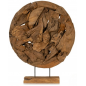 Décoration Rond En Bois Teck 80 x H 95cm
