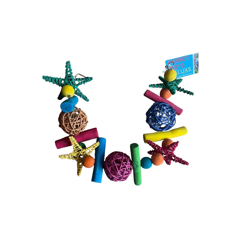 Jouet Perroquet Christmas 55x10x10cm - Parrots & Toys Jouet Perroquet Christmas 55x10x10cm - Parrots & Toys