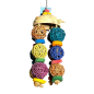 Jouet Perroquet Coco Wicker Cluster 40x15x15cm - Parrots & Toys Jouet Perroquet Coco Wicker Cluster 40x15x15cm - Parrots & Toys