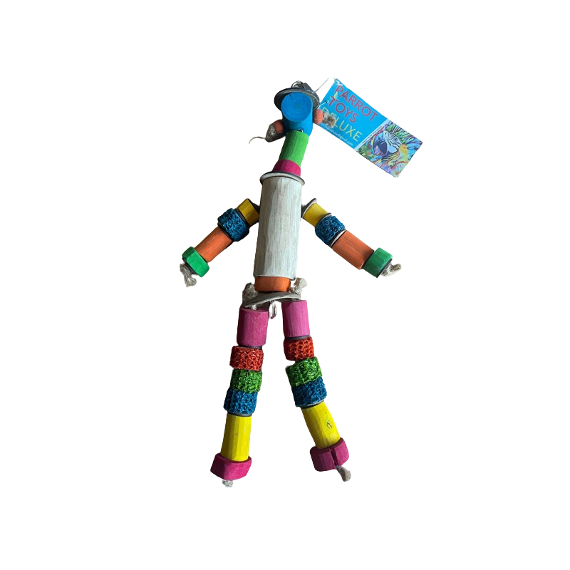 Jouet Perroquet Woody Boy 52x24cm - Parrots & Toys Jouet Perroquet Woody Boy 52x24cm - Parrots & Toys