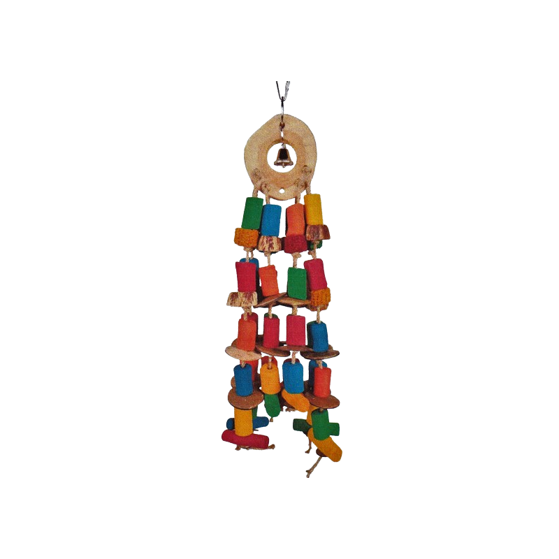Jouet Perroquet Rotunda 15x9x50cm - Parrots & Toys Jouet Perroquet Rotunda 15x9x50cm - Parrots & Toys