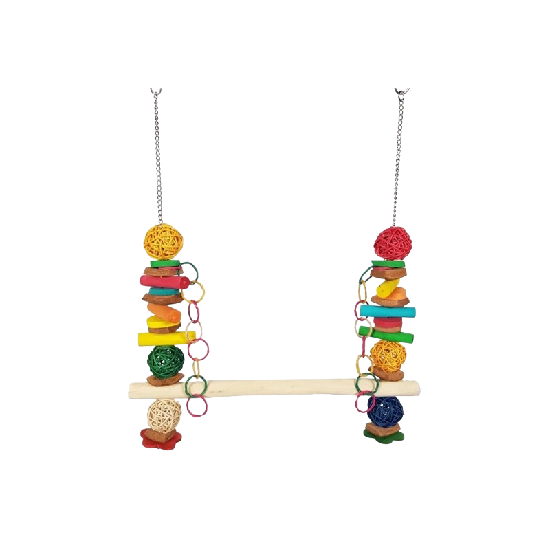Jouet Perroquet Chewy Ball Giant Swing 60x62cm - Parrots & Toys Jouet Perroquet Chewy Ball Giant Swing 60x62cm - Parrots & Toys