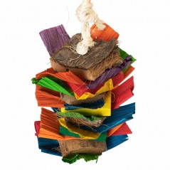 Coco Rainbow 25x10x10cm - Back Zoo Nature - 6,95 € - Back Zoo Nature - 8784251816505 - Ornibird SRL
