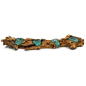 Bougeoir en bois avec 4 supports 80 cm - Giganterra