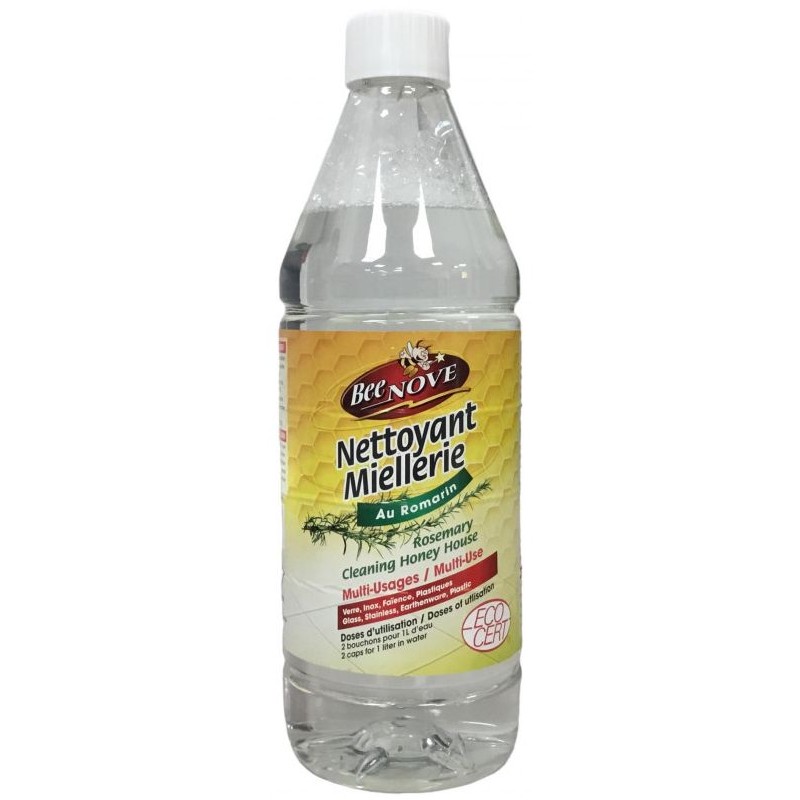 Détergent organique au romarin 1 litre - Bijenhof Détergent organique au romarin 1 litre - Bijenhof